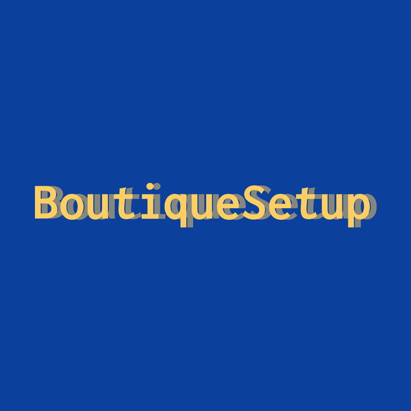 BoutiqueSetup