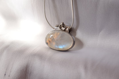 Moonstone Silver Pendants