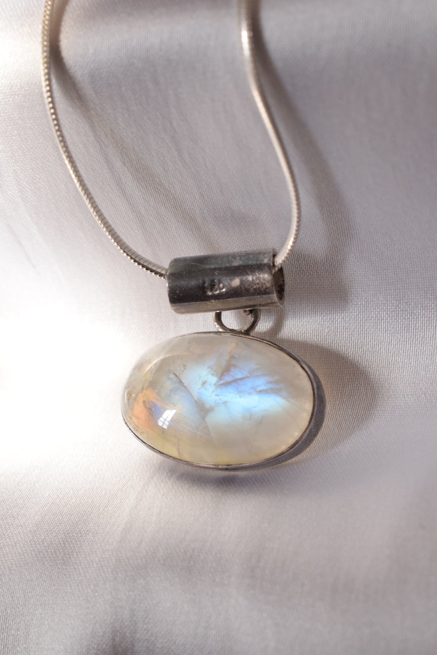 Moonstone Silver Pendants