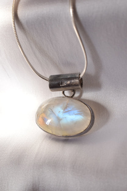 Moonstone Silver Pendants