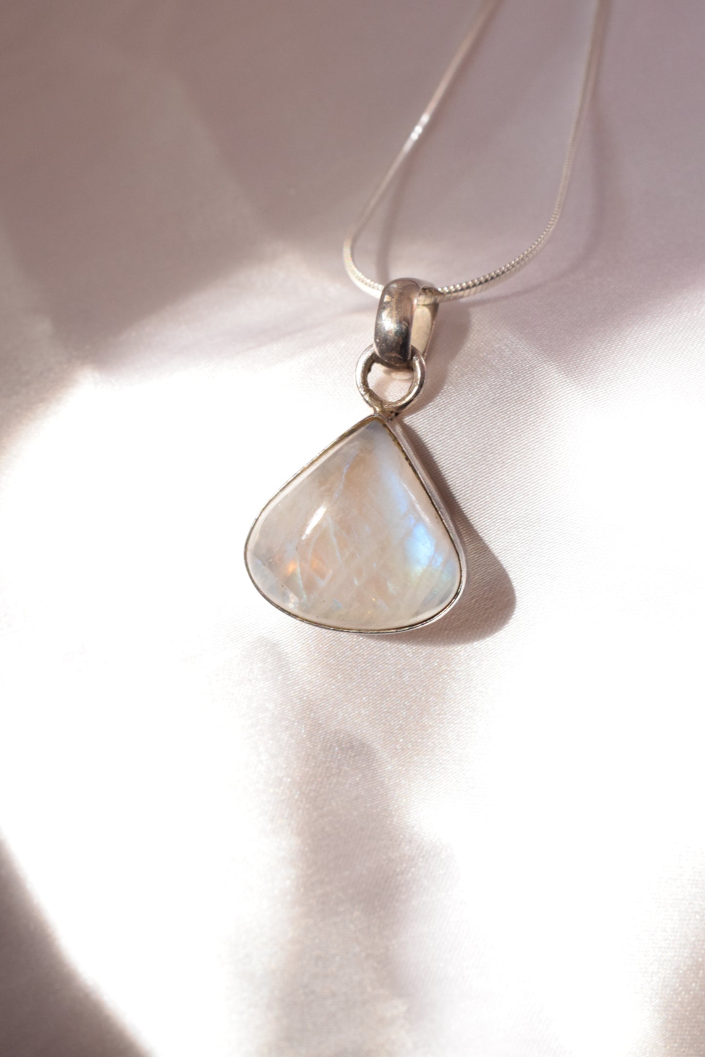 Moonstone Silver Pendants