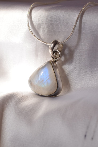 Moonstone Silver Pendants