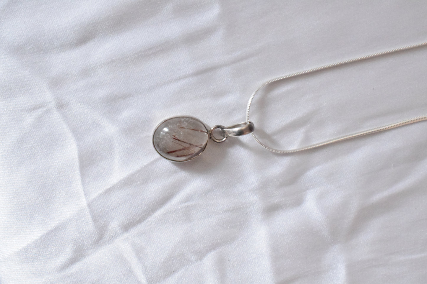 Rutilated Quartz Pendant