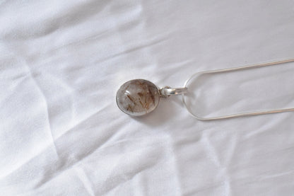 Rutilated Quartz Pendant