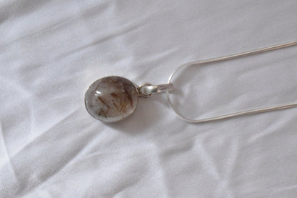 Rutilated Quartz Pendant